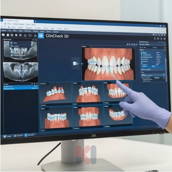 Công nghệ ClinCheck 3D mô phỏng kế hoạch điều trị Invisalign.