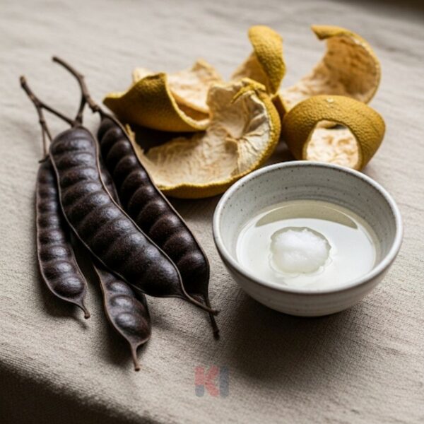 Thảo dược tự nhiên như bồ kết, vỏ bưởi chăm sóc tóc sau sinh.