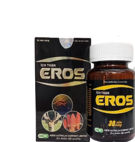Hỗ Trợ Tăng Cường Sinh Lực Nam Eros Abdk (C/30v) - Khải Hoàn Pharma